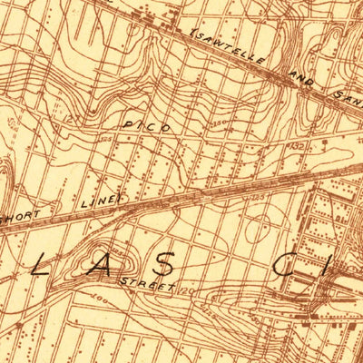 United States Geological Survey Hollywood, CA (1924, 24000-Scale) digital map