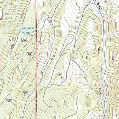 United States Geological Survey Holmes Canyon, OR (2020, 24000-Scale) digital map