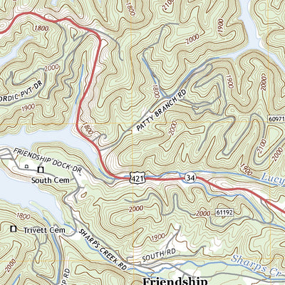 United States Geological Survey Holston Valley, TN (2022, 24000-Scale) digital map