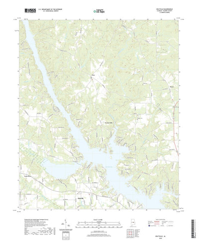 United States Geological Survey Holtville, AL (2020, 24000-Scale) digital map