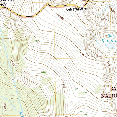 United States Geological Survey Homestake Reservoir, CO (2022, 24000-Scale) digital map