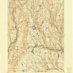 United States Geological Survey Honesdale, PA (1892, 62500-Scale) digital map