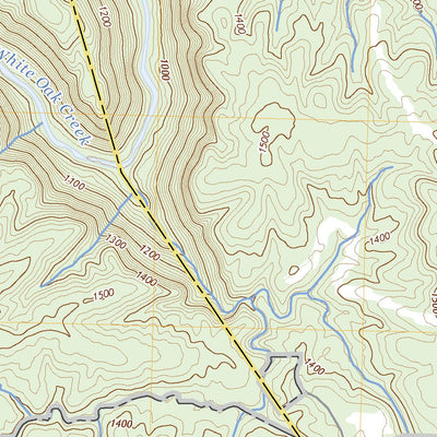 United States Geological Survey Honey Creek, TN (2022, 24000-Scale) digital map