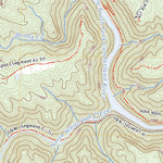 United States Geological Survey Honey Creek, TN (2022, 24000-Scale) digital map