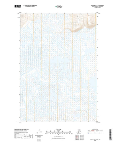 United States Geological Survey Hooper Bay C-2 NE, AK (2020, 25000-Scale) digital map