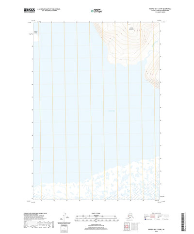 United States Geological Survey Hooper Bay C-3 NW, AK (2020, 25000-Scale) digital map