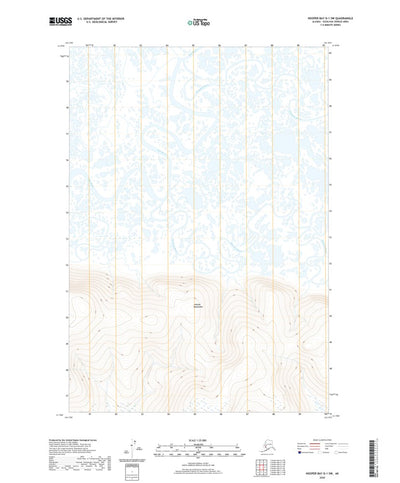 United States Geological Survey Hooper Bay D-1 SW, AK (2020, 25000-Scale) digital map