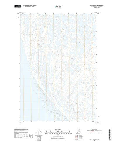 United States Geological Survey Hooper Bay D-2 NW, AK (2020, 25000-Scale) digital map