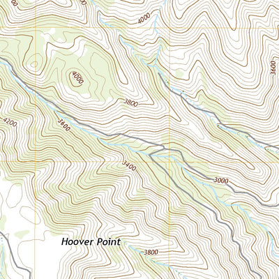 United States Geological Survey Hoover Point, ID (2020, 24000-Scale) digital map
