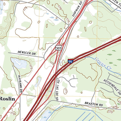 United States Geological Survey Hope Mills, NC (2022, 24000-Scale) digital map