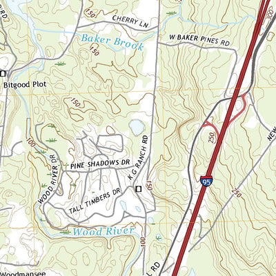 United States Geological Survey Hope Valley, RI (2021, 24000-Scale) digital map