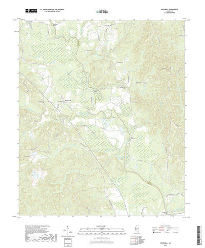 United States Geological Survey Hopewell, MS (2020, 24000-Scale) digital map