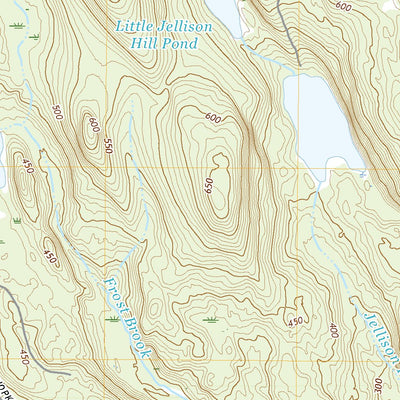 United States Geological Survey Hopkins Pond, ME (2021, 24000-Scale) digital map