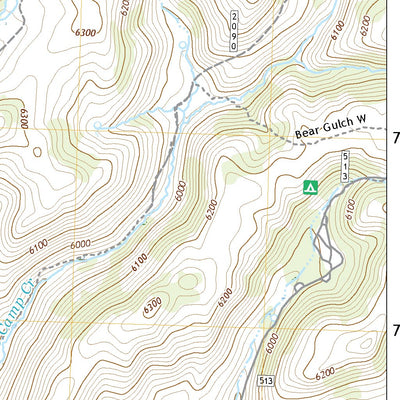 United States Geological Survey Hopper Gulch, ID (2020, 24000-Scale) digital map