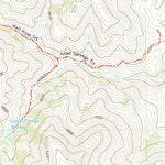 United States Geological Survey Horner Mountain, AZ (2021, 24000-Scale) digital map