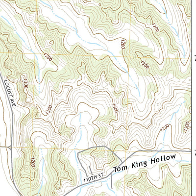 United States Geological Survey Hornick, IA (2022, 24000-Scale) digital map