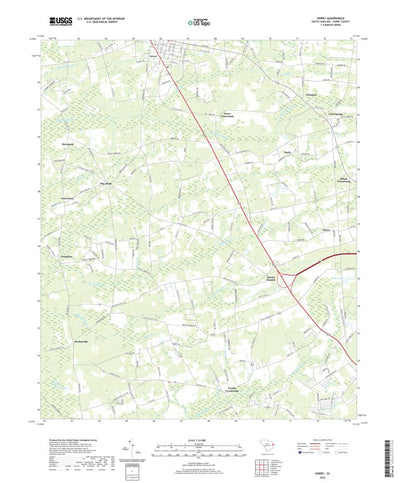 United States Geological Survey Horry, SC (2020, 24000-Scale) digital map