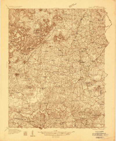 United States Geological Survey Horse Cave, KY (1935, 48000-Scale) digital map