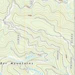 United States Geological Survey Horse Creek, CA (2021, 24000-Scale) digital map
