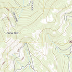 United States Geological Survey Horse Hill, MT (2020, 24000-Scale) digital map