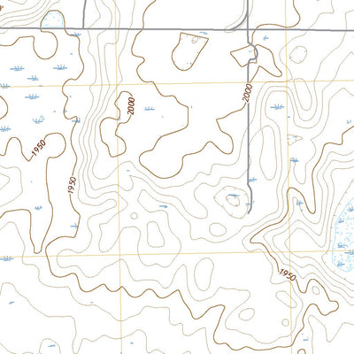 United States Geological Survey Horse Lake, ND (2020, 24000-Scale) digital map