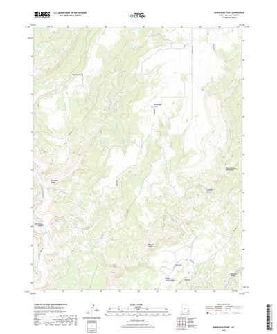 United States Geological Survey Horsehead Point, UT (2020, 24000-Scale) digital map