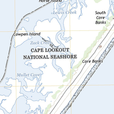 United States Geological Survey Horsepen Point, NC (2022, 24000-Scale) digital map