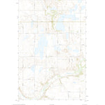 United States Geological Survey Horseshoe Lake, ND (2020, 24000-Scale) digital map