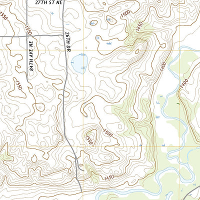 United States Geological Survey Horseshoe Lake, ND (2020, 24000-Scale) digital map