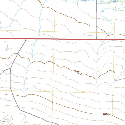 United States Geological Survey Horsethief Coulee East, MT (2020, 24000-Scale) digital map