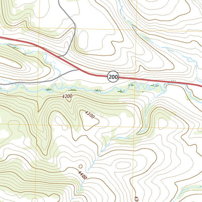 United States Geological Survey Horsethief Coulee West, MT (2020, 24000-Scale) digital map