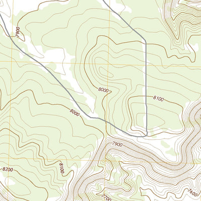 United States Geological Survey Hosta Butte, NM (2020, 24000-Scale) digital map