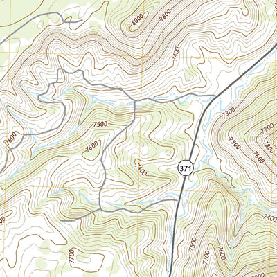 United States Geological Survey Hosta Butte, NM (2020, 24000-Scale) digital map