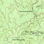 United States Geological Survey Hot Springs, NC-TN (1940, 24000-Scale) digital map