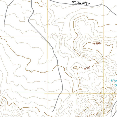 United States Geological Survey Hotevilla, AZ (2021, 24000-Scale) digital map