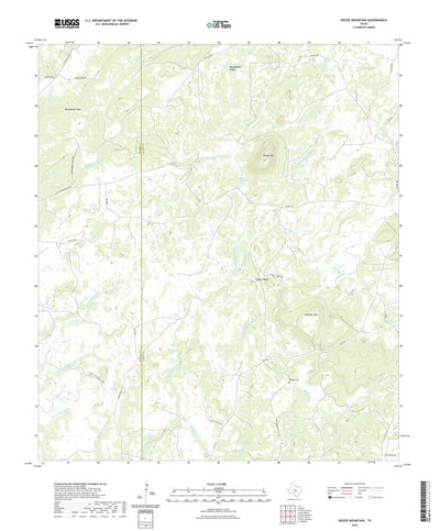 United States Geological Survey House Mountain, TX (2022, 24000-Scale) digital map