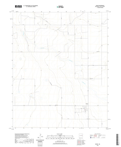 United States Geological Survey House, NM (2020, 24000-Scale) digital map