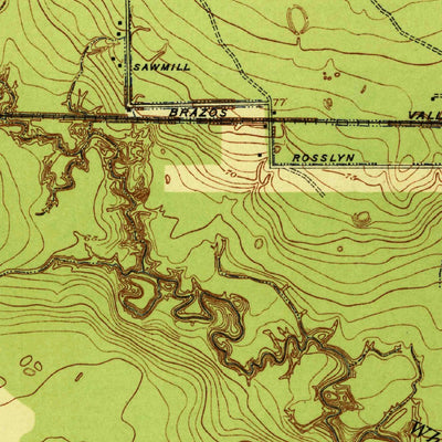 United States Geological Survey Houston Heights, TX (1922, 31680-Scale) digital map