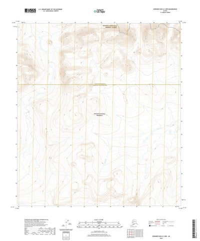 United States Geological Survey Howard Pass A-3 NW, AK (2020, 25000-Scale) digital map