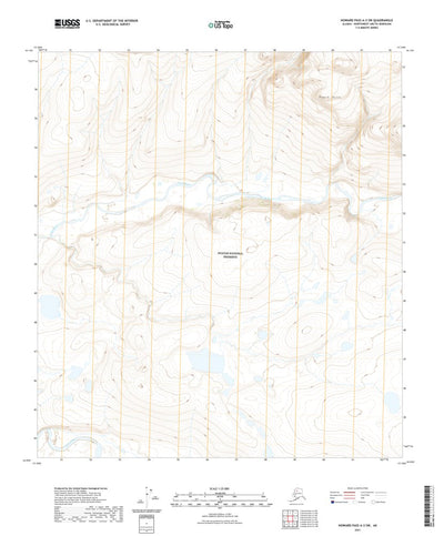 United States Geological Survey Howard Pass A-3 SW, AK (2021, 25000-Scale) digital map