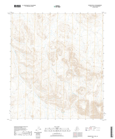 United States Geological Survey Howard Pass C-3 SW, AK (2020, 25000-Scale) digital map