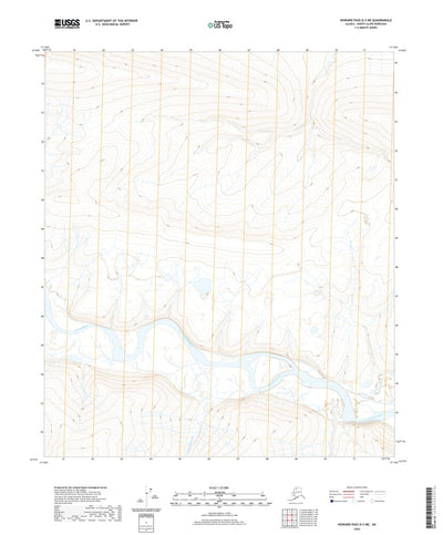 United States Geological Survey Howard Pass D-3 NE, AK (2020, 25000-Scale) digital map