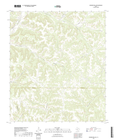United States Geological Survey Howards Well SW, TX (2022, 24000-Scale) digital map