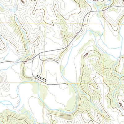 United States Geological Survey Howe Creek, NE (2021, 24000-Scale) digital map