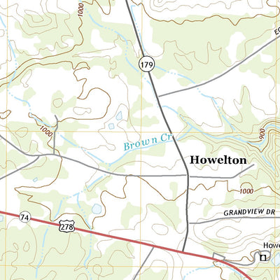 United States Geological Survey Howelton, AL (2020, 24000-Scale) digital map