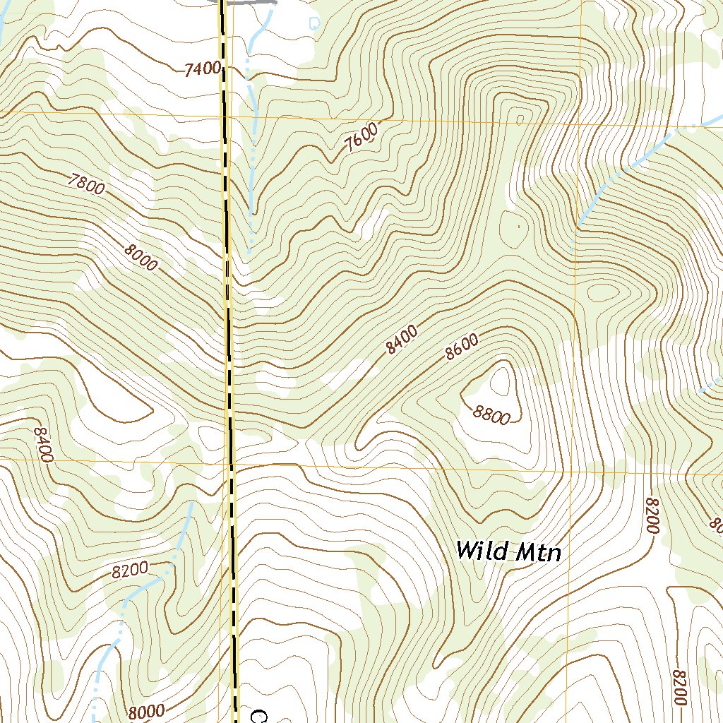 Map Scale Utah Hoy Mountain, UT (2020, 24000-Scale) Map by United States Geological ...