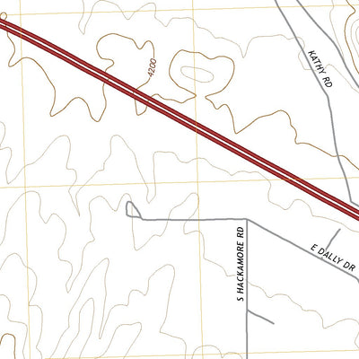 United States Geological Survey Hualapai Spring, AZ (2021, 24000-Scale) digital map