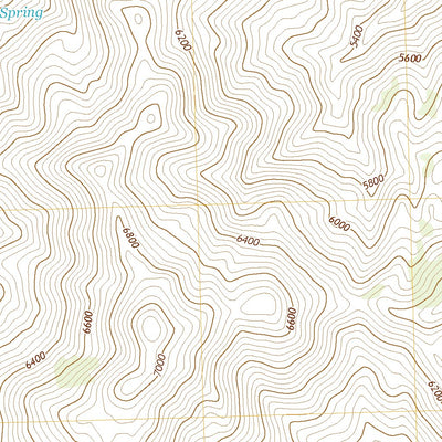 United States Geological Survey Hualapai Spring, AZ (2021, 24000-Scale) digital map
