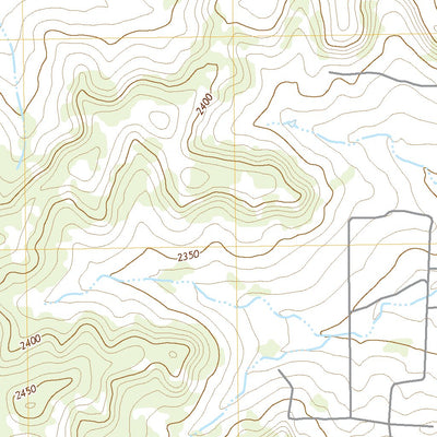 United States Geological Survey Hulldale, TX (2022, 24000-Scale) digital map