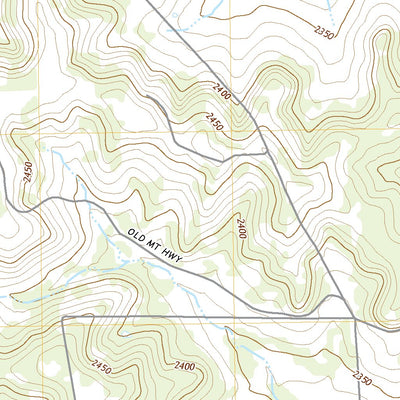 United States Geological Survey Hulldale, TX (2022, 24000-Scale) digital map